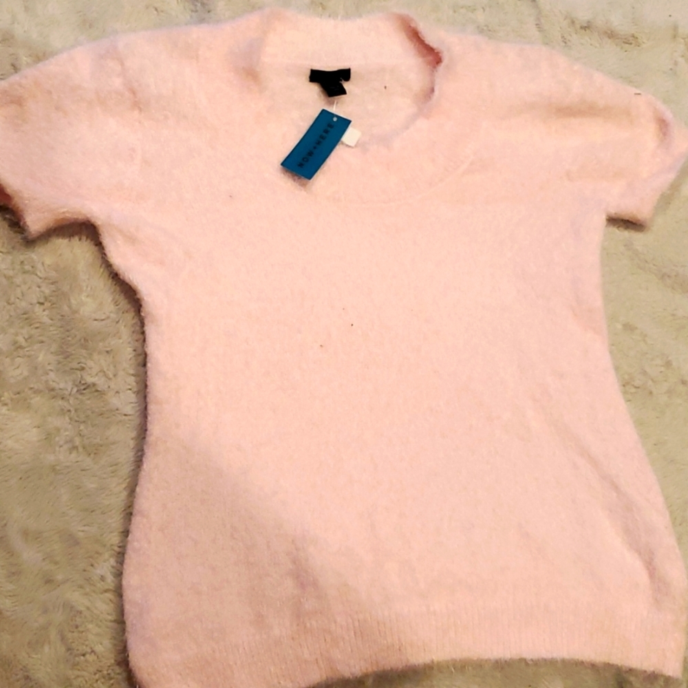 Pink Sweater Blouse 👚